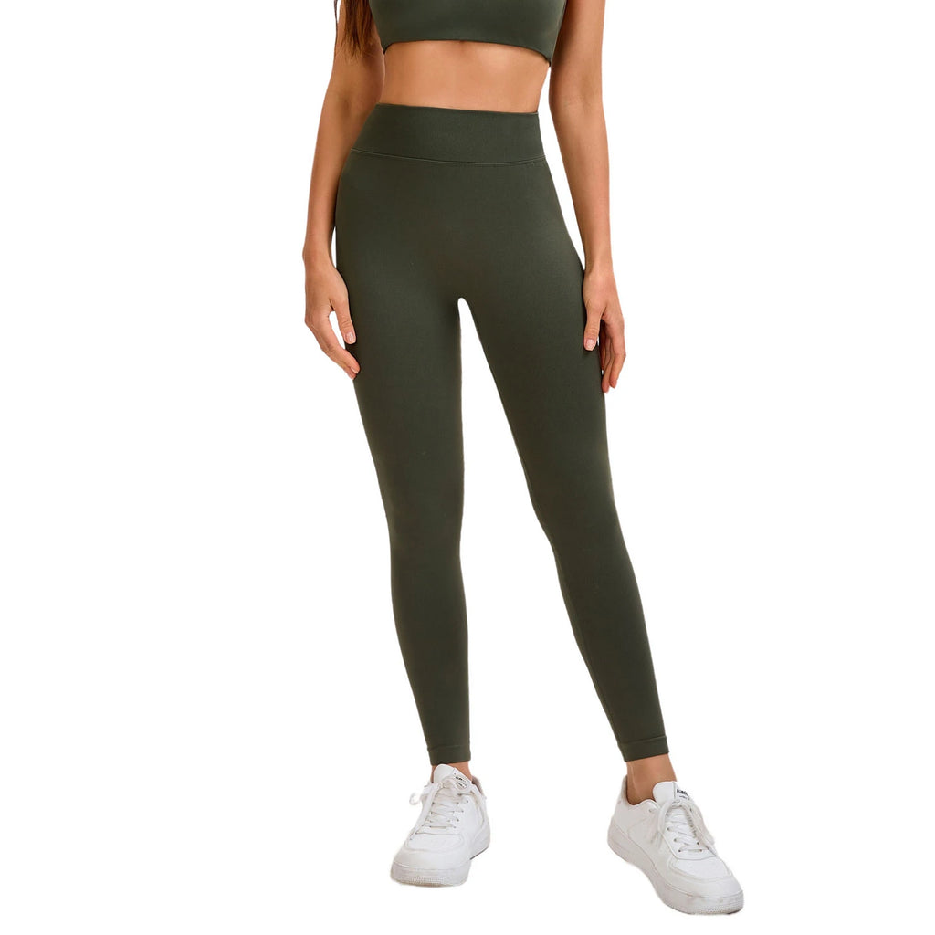 Leggings feminina sem costura - cintura alta